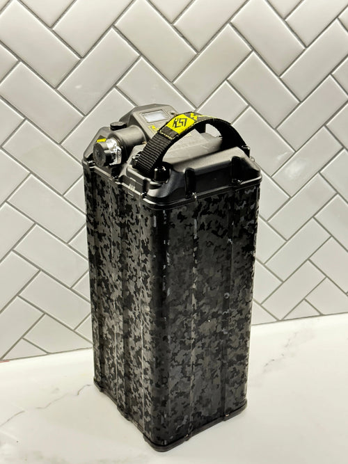 Carbon Fiber Ebike Battery Wrap