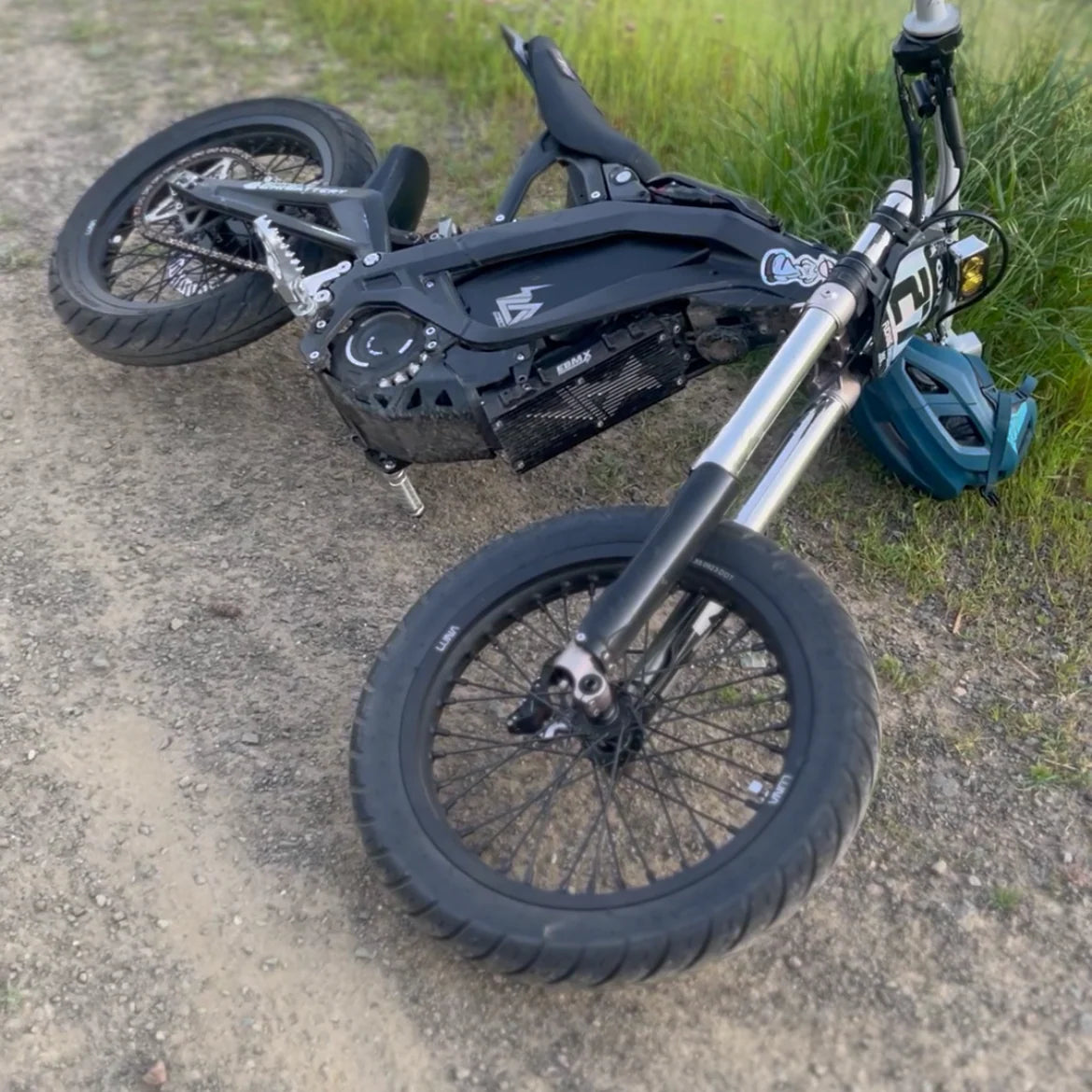 Ebike Chrome Suspension Wrap