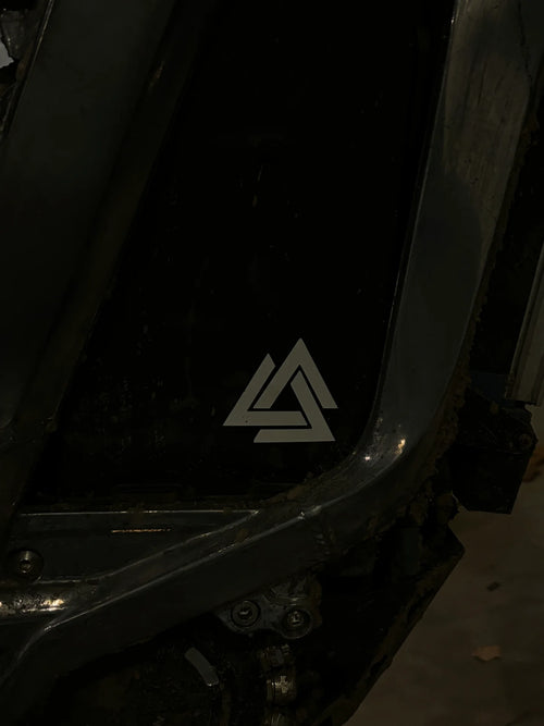 EBike 72v Battery Stickers