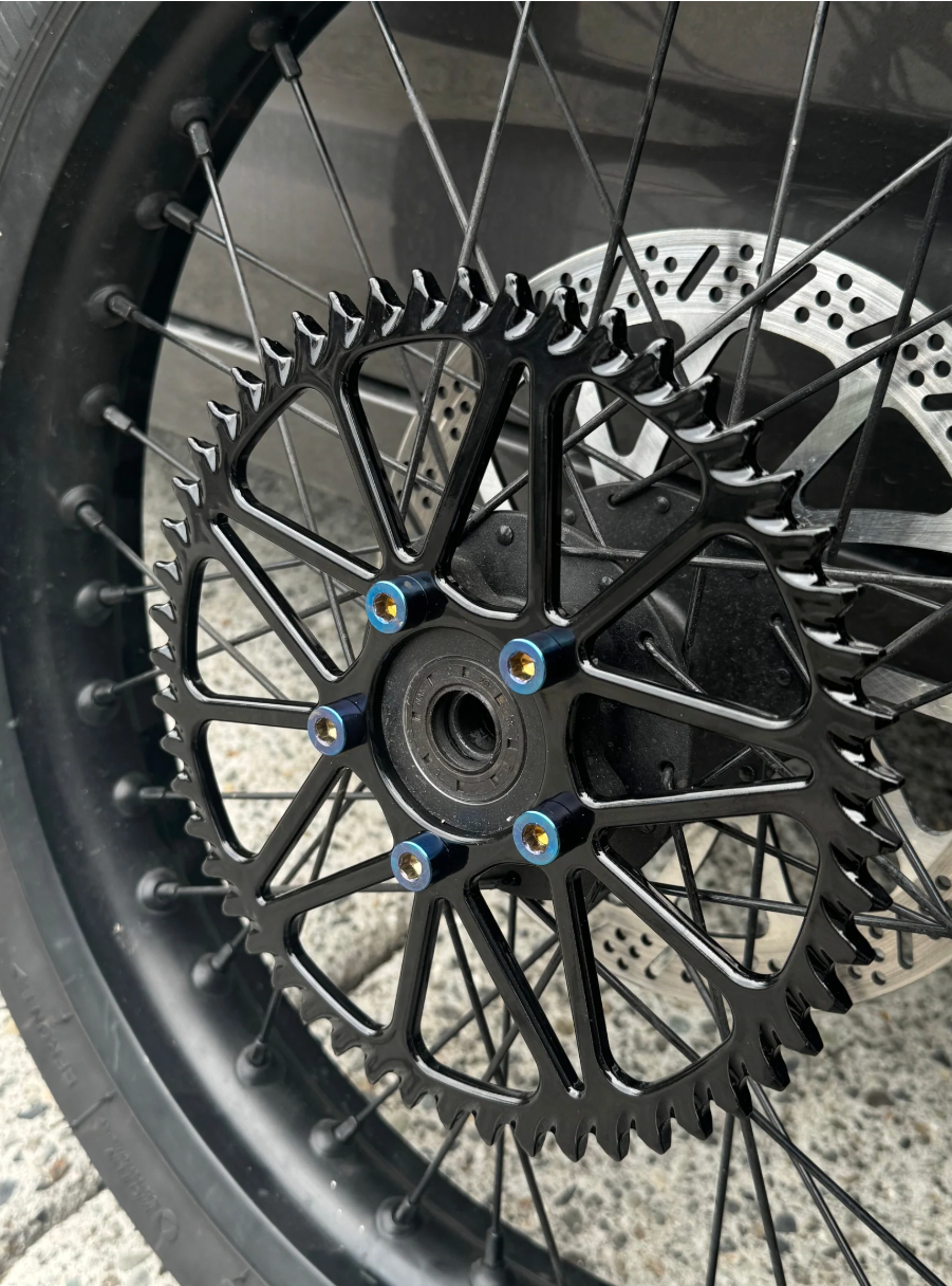 Titanium Sprocket Bolts